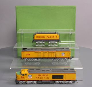 Overland 5761 Ho Brass Union Pacific 8,  500 3 - Unit Gas Turbine Set W/riveted Tend