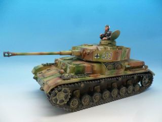 King & Country Wwii German Forces Panzer Iv H Tank Wss219 1/30
