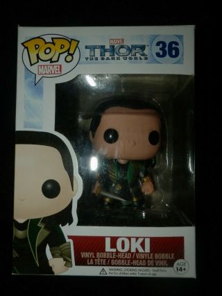 Loki Funko Pop 36 Marvel Thor The Dark World