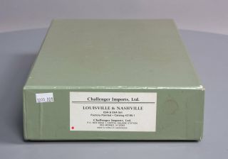 Challenger Imports 2186.  1 HO BRASS L&N E6 AA Diesel Set - Factory Painted LN/Box 10