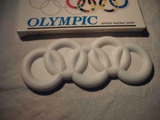 Hungarian Rings - Olympic Edition,  rare logical game,  boxed, 2