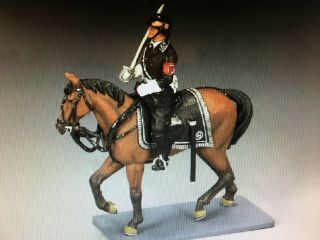 King And Country Lah120 Leibstandarte Mounted Ss Trooper (retired)