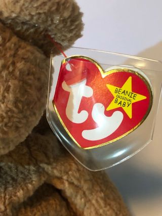 Ty Beanie Baby - Curly - Extremely Rare Surface Sticker - Many Errors 4