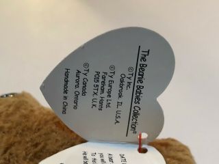 Ty Beanie Baby - Curly - Extremely Rare Surface Sticker - Many Errors 7