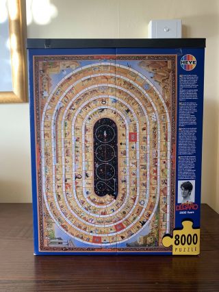 Jigsaw HEYE 8000 Piece,  Marino Degano - 2000 years 136x190cm. 2