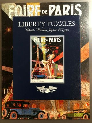 Liberty Classic Wooden Puzzle - Foire De Paris