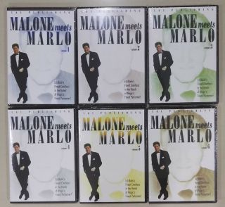 Factory - Bill Malone Meets Marlo - Best Of Card Magic Trick Dvd 6 Dvd