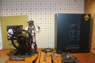 Hot Toys Dx06 Jack Sparrow On Stranger Tides Sideshow Exclusive