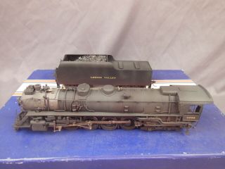 Ho Nj Custom Brass St - 248 Lehigh Valley Class T - 2 Worthington 4 - 8 - 4 Locomotive