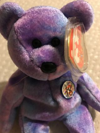 beanie baby signed clubby IV silver 6