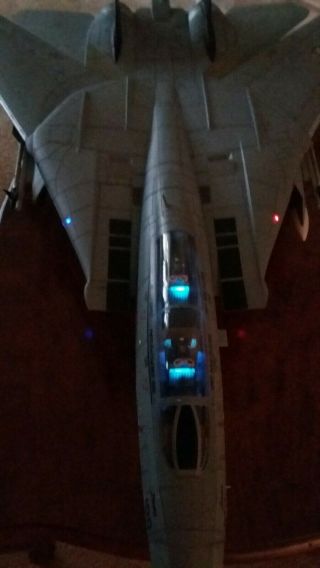 JSI 1/18 Scale F - 14 Tomcat Black Knights LED Light Up Edition with 6
