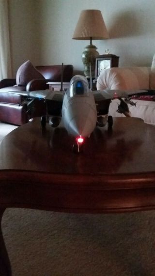 JSI 1/18 Scale F - 14 Tomcat Black Knights LED Light Up Edition with 8