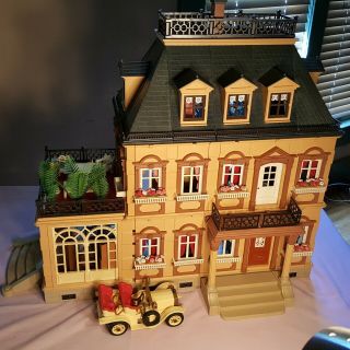 Playmobil Victorian Mansion 5300 Dollhouse Fully Furnished