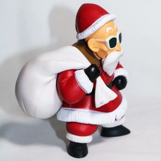 13CM Dragon Ball Christmas Master Roshi model Figure gift statue doll toy 3
