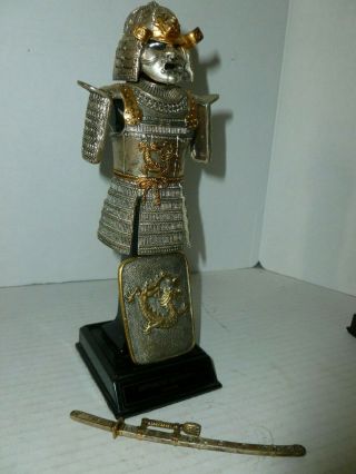 6 FRANKLIN ARMOR AND WEAPONS 24K GILT WASH ON PEWTER 4