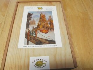 Artifact Puzzle - Tom Kidd Mccay City Wooden Jigsaw No Longer Available