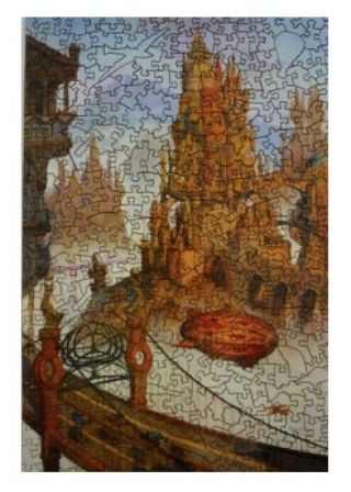 Artifact Puzzle - Tom Kidd McCay City Wooden Jigsaw NO LONGER AVAILABLE 6