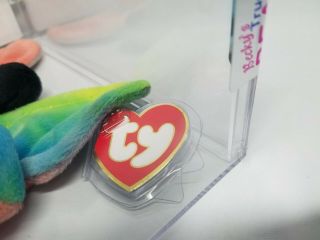 Authenticated Ty Beanie Baby Flutter Rare 3rd / 1st Gen Tag MWMT - MQ 3