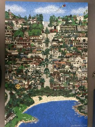 Liberty Classic Wooden Puzzle,  Carmel By The Sea,  Jan Davidson