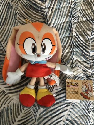 Great Eastern Sonic Plush - Cream The Rabbit,  Vector,  And Amy Rose