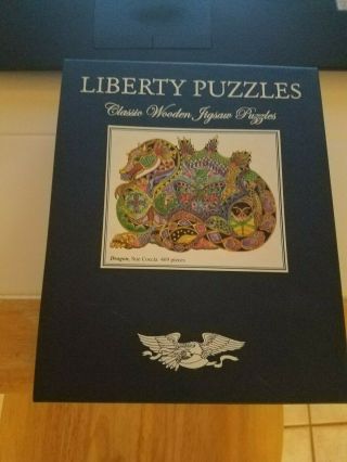 Liberty Wooden Puzzle Dragon