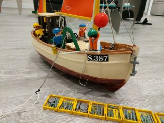 Playmobil Susanne Trawler / Fishing boat Hull 3551 4