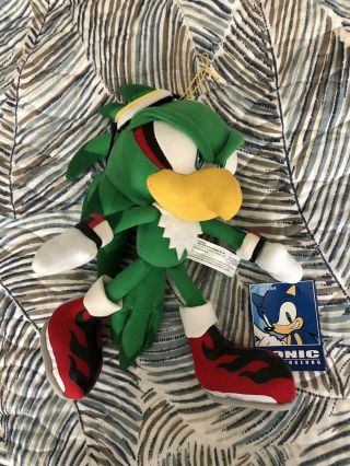 Great Eastern Sonic Plush - Jet The Hawk And Metal Sonic 3