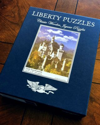 Liberty Puzzles Classic Wooden Jigsaw Puzzle - EXTRA LARGE - Castle Neuschwanstein 6