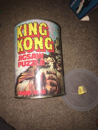 King Kong Jigsaw Puzzle 1976 Casse - Tete 100 Complete