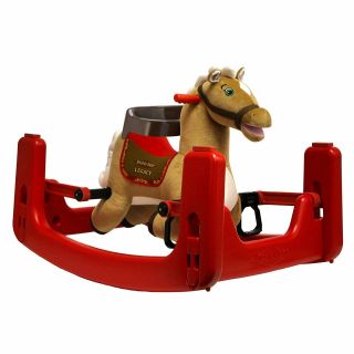 Rockin Rider Legacy Grow With Me Pony Ride - On,  Rocker,  Bouncer Convertible To S