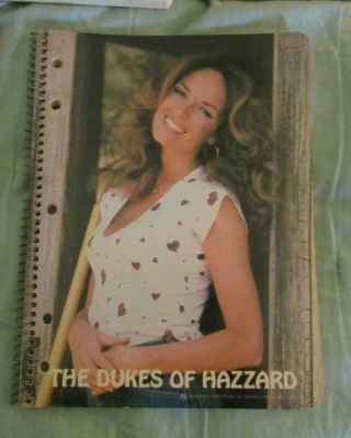 Dukes of Hazzard Spiral Notebooks Orig Price Tag Line 3 Ring 4