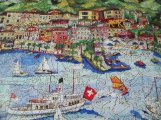 Liberty wooden Puzzle - Lugano 2