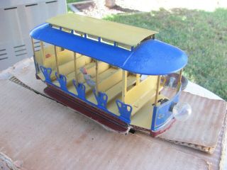 Lionel 1100 Rapid Transit Summer Trolley Standard And Figures 1910?