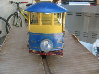Lionel 1100 Rapid transit Summer trolley Standard and figures 1910? 2