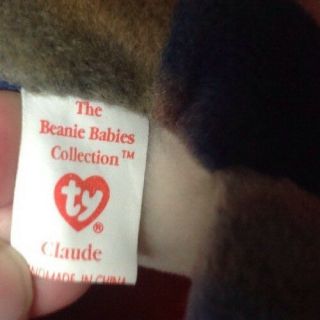 ❤️MOST RARE❤️ (19 Errors,  NO Star,  Waterlooville) CLAUDE the Crab Ty Beanie Baby 6