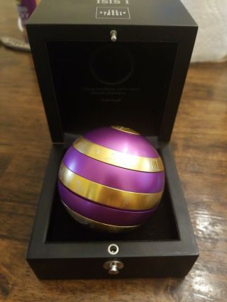 Sharper Image Isis I Orb,  Gold And Purple With Case