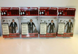Mib Reservoir Dogs Action Figure Complete Set Of 4 Mezco Toys Quentin Tarantino