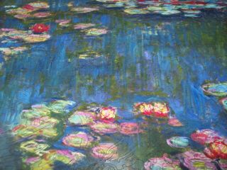 Liberty Wooden Puzzle - Water Lilies,  1916 - Claude Monet