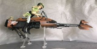 Imperial Speeder Bike With Princess Leia (12 " Action Figure)