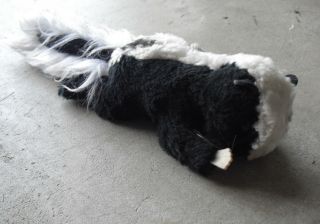 Vintage Steiff Cosy The Skunk W Tag And Ear Button 15 " Long