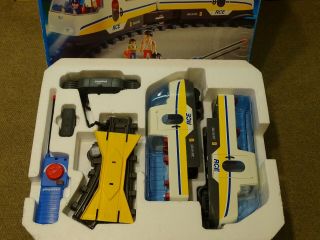 Playmobil TRAIN SET 4011 Passenger set with lights complete box G scale 2