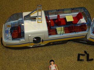 Playmobil TRAIN SET 4011 Passenger set with lights complete box G scale 8