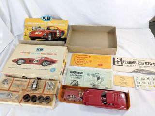 K&b Aurora 1:24 Ferrari 250 Slot Car Model Racing Kit 1814:800 Series 2