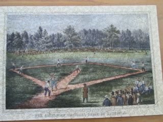 Liberty Wooden Puzzle The Great National Game of Baseball 2