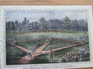 Liberty Wooden Puzzle The Great National Game of Baseball 3