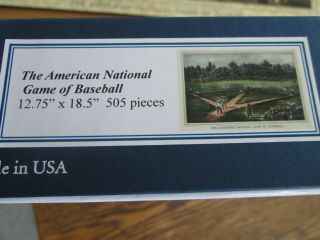 Liberty Wooden Puzzle The Great National Game of Baseball 5