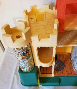 Vintage Complete Fisher Price Little People Castle 993 Box 7