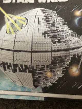 Star Wars Death Star Ii Complete Brick Set With Instructions