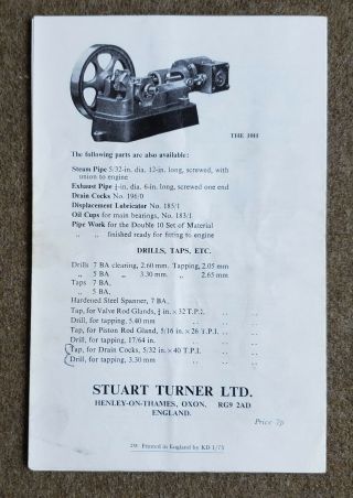 Stuart Double 10 Vertical Steam Engine 9