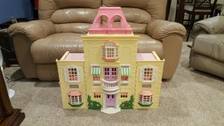 Fisher Price 2005 Vintage Loving Family Grand Mansion Dollhouse W/Accessories 7